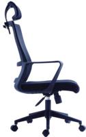 Chaise de bureau ergonomique moderne et robuste, chaise de direction pivotante de luxe en maille avec appui-tête et soutien lombaire, pour salon et salle de bain