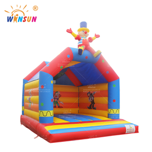 Château gonflable à thème de clown gonflable WINSUN Maison de rebond gonflable en gros - Product Image 1