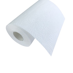 Màu trắng tinh khiết 100% Trinh gỗ bột giấy thân thiện với môi 2-ply nhà bếp CuộN Quảng Đông OEM Thương hiệu bán buôn - Product Image 5