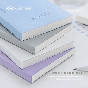 สมุดบันทึกปกหนังนูนลายแบบกำหนดเอง เข้าเล่มแบบเทอร์มอล 80 <span class=keywords><strong>แผ่น</strong></span> พร้อมเป็นของขวัญ สมุดบันทึกสำหรับสำนักงาน วางแผนงาน ไดอารี่ส่วนตัว ทนทาน - Product Image 3