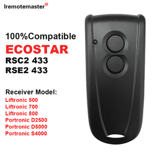 Für Ecostar rsc2 433 prolift 700 Kompatible ECOSTAR RSE2 Garagen fernbedienung 433,92 MHz Sender Rolling Code Türöffner - Product Image 2