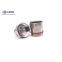 LWMC buena calidad 2000V 50ohm DC a 6GHz PTFE RF N conector macho para 7/8 ''tipo de abrazadera de Cable Rf conectores coaxiales VSWR 1,15 Max