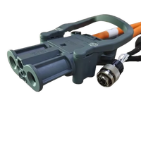 Câble de charge de batterie haute tension pour véhicules électriques, gaine en laiton 25-50mm, 600V 1000A, IP67, pièces électriques à courant élevé, vente chaude