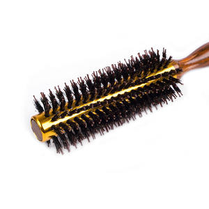 Peigne à rouleaux antistatique professionnel en gros, manche en bois, pour salon, écologique, cylindre de permanente, <span class=keywords><strong>Toni</strong></span>&<span class=keywords><strong>Guy</strong></span> Factory C003 - Product Image 2