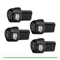 Batterie au lithium 12V 2.0Ah 2.5Ah 3.0Ah pour outils électriques, avec puissance élevée, puces originales et boîtier robuste