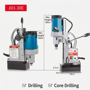 Taladradoras Magnéticas Industriales de Alta Resistencia JD1-30E, 14000N de Fuerte Succión, Capacidad de Perforación de 30 mm para Fabricaciones Metálicas - Product Image 4