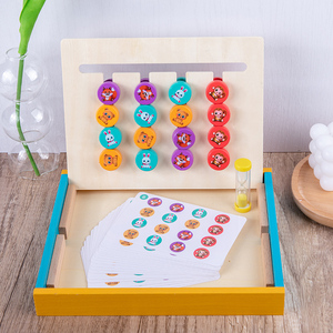 HOYE CRAFT – jeu de <span class=keywords><strong>marche</strong></span> logique quatre couleurs pour enfants, jeu de Table de correspondance des couleurs, entraînement à la pensée logique - Product Image 2
