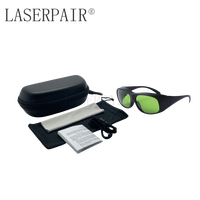 Lunettes de sécurité laser haute protection 450nm, 808nm, 980nm, 1064nm, pour laser ND YAG et laser à fibre, avec approbation CE