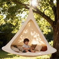 Hamac suspendu en forme de papillon, chaise suspendue de loisirs en tissu pour l'extérieur, capacité 200 kg, idéal pour les voyages en voiture, le camping et les tentes aériennes