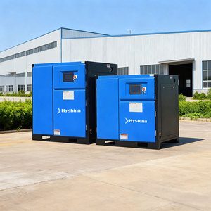 Hyshina Hyshina Bg25apmii-h Bibo 25hp 18.5kw เครื่องอัดอากาศแบบสองขั้นตอน แม่เหล็ก VSD อุตสาหกรรม 20/22/25/28/30 บาร์ สำหรับตัดด้วยเลเซอร์ Bg - Product Image 1