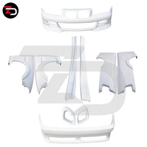 Kit de Carrocería Ancha <span class=keywords><strong>Revolution</strong></span>, Parachoques Delantero, Guardabarros, Faldones Laterales, Parachoques Trasero, Pasos de Rueda Traseros para BMW <span class=keywords><strong>Serie</strong></span> 3 E36 2 Puertas 1991 a 1998 - Product Image 4