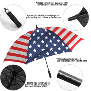 <b>Large</b> 54 60 68 inch Custom Golf <b>Umbrella</b> Gold Frame Paraguas Parasol <b>Umbrellas</b> For the Rain <b>Umbrella</b> - Product Image 2