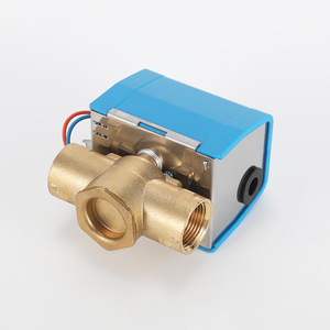 Vanne de régulation bidirectionnelle à connexion filetée interne en laiton électrique, actionneur d'arrêt de débit d'eau avec joint unidirectionnel pour les fluides gazeux - Product Image 3