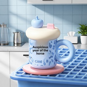 Borraccia Termica Xile con Stampa a Trasferimento Termico, Isolamento Sottovuoto, Tappo a Vite, Design Montagna Innevata, Carina per Ragazze, Anno 2026 - Product Image 3