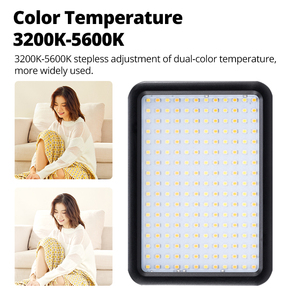 Triopo TTV204 10W 3200-5600k <span class=keywords><strong>LED</strong></span> caméra vidéo lumière de remplissage portable Constant Portable Mini lumière de poche - Product Image 5