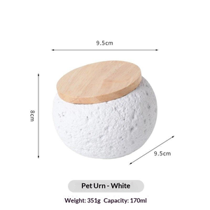โกศและโลงศพสัตว์เลี้ยงแบบรักษ์โลกสมัยใหม่ กล่องเก็บอัฐิสำหรับแมวและสุนัข - Product Image 3