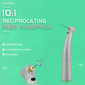 Pieza de mano dental eléctrica recíproca de <span class=keywords><strong>30</strong></span>-40 grados, fibra de acero inoxidable, contraángulo quirúrgico, pieza de mano endodóntica - Product Image 4