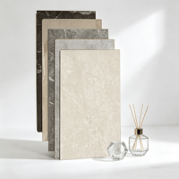 Carrelage mural SPC effet céramique brillant avec revêtement UV, prix de gros, pour cuisine et salle de bain