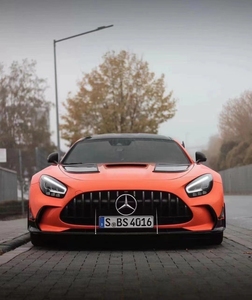 Kit de Carrocería de Fibra de Carbono Estilo Serie Negra a <span class=keywords><strong>Precio</strong></span> de Fábrica para <span class=keywords><strong>AMG</strong></span> GT GT GTR, Parachoques, Guardabarros, Alerón, Capó - Product Image 3