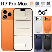 Coque de téléphone intelligent étanche I17 Pro 5G à prix avantageux, 16+1 To, appareil photo 108 MP, version déverrouillée, livraison directe, coque de téléphone pour jeux