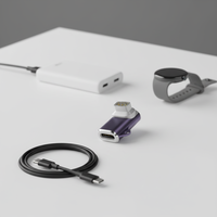 Adaptateur magnétique super puissant 3 broches pour montres, port USB-C femelle, pour montre connectée COROS Pace Pro, charge plus rapide avec indicateur