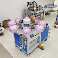 Imprimante simple complètement automatique d'écran de ballons de couleur pour des ballons de latex d'impression