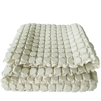 Matelas sur mesure en tissu de coton soudé par ultrasons avec mini ressorts ensachés souples et ressorts hélicoïdaux, pour canapé et oreiller