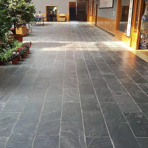 Pavés et dalles de jardin en <span class=keywords><strong>ardoise</strong></span> noire naturelle moderne, durables et écologiques pour l'aménagement de routes et de jardins - Product Image 3