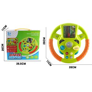 <b>Dropshipping</b> Shopify Kids Steering Wheel Toy Simulation Driving Car With Lights Sounds Early Educational Gift - Product Image 6