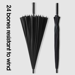 Durable Custom Logo Advertising Straight Umbrella Business <b>Gifts</b> Adults Manual Folding High UV Protection Nylon Steel Bone 115Cm - Product Image 2