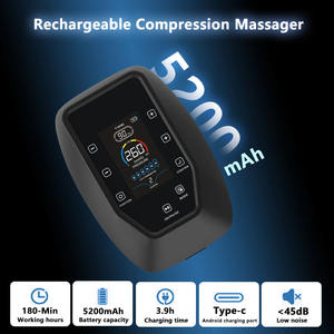 Botas de Compresión de Aire para Terapia de Recuperación, Presión de Circulación, Personalizadas de Fábrica, Masajeador de Compresión de Piernas Completas, 6 Cámaras - Product Image 2