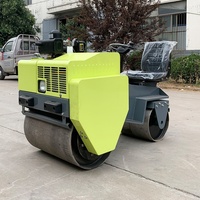 Usine meilleur prix 0.7 tonnes Mini tour sur rouleau routier EPA CE compacteur vibrant Machine rouleau d'asphalte