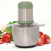 Mini robot culinaire portable Offre Spéciale, mélangeur de fruits et légumes électrique en acier inoxydable à 4 lames