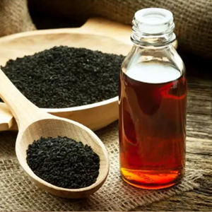 Bán buôn mới đến 100% tự nhiên hữu cơ dầu hạt đen cho da chăm sóc tóc nhãn hiệu riêng Thyme Kun 8% - Product Image 1