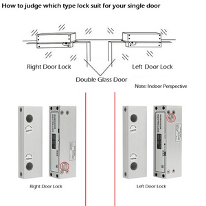 Fail Safe NC 12V Office Frameless Glass <strong>Door</strong> Smart Access Control Electric Timer Delay <strong>Magnetic</strong> Drop Bolt <strong>Door</strong> <strong>Lock</strong> - Product Image 2
