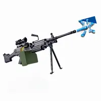 Acheter Pistolet jouet de Paintball M249, Blaster à Gel d'eau, arme  manuelle, mitraillette électrique, fusil de Camouflage pour adultes garçons