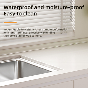 Profilé d'angle intérieur moderne en PVC résistant à l'humidité <span class=keywords><strong>pour</strong></span> <span class=keywords><strong>plafond</strong></span> et mur, bande d'angle <span class=keywords><strong>pour</strong></span> <span class=keywords><strong>plafond</strong></span> <span class=keywords><strong>suspendu</strong></span> intérieur - Product Image 4