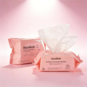 Lingettes démaquillantes Uniquality, 30 unités, coton non parfumé, pour le soin du visage - Product Image 4
