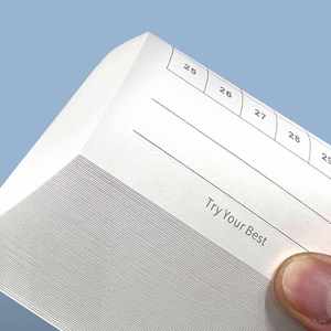 31-Day Self-Discipline Notebook Paper Office Planner for Habit Formation Goal Setting Self-Adhesive Feature for Back-to-School - Product Image 4