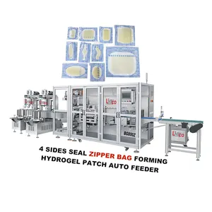 BG800Z Automatic Discoloration Sun Detecting Sticker Protection Clear Stickers Hydrogel Uv Patch zipper bag packing machine