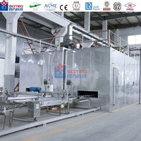 Horno de túnel de horneado continuo automático de pizza más vendido de China