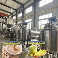 Broyeur électrique de beurre de cacahuètes en acier inoxydable 304, équipement de traitement du beurre de cacahuètes avec système de refroidissement