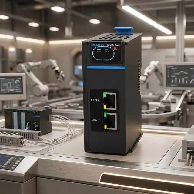 Dual Ethernet Communication Extension Module for Industrial PLC PAC Dedicated Controller System
