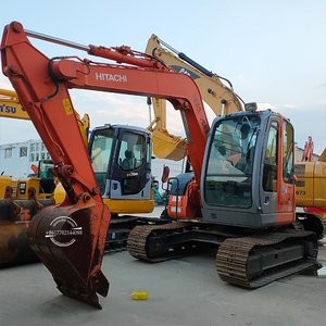 เครื่องขุดดินไฮดรอลิกทรงสวิงแบบไม่มีหางปลาขนาดเล็ก7.5ตัน ZX zaxis 75เรา ZX75US 7.5ตัน HITACHI ใช้ ZX75รถขุดตีนตะขาบสำหรับจัดสวน - Product Image 1