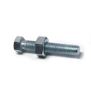 China Factory Cnc Custom Bolts And Nuts Assortment Yellow Zinc Plated Hex Head Copper Weld Bolt And Nuts