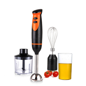 Batidora de mano con batidor y picador 518SET, procesador de alimentos para bebés, recipiente eléctrico de plástico de menos de 1 litro - Product Image 1