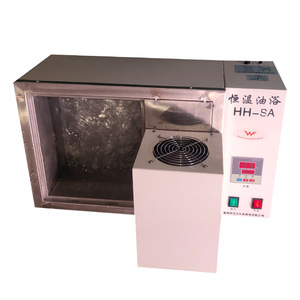 HH-SA อ่างน้ำมันควบคุมอุณหภูมิแบบดิจิตอล 400x280x180 สแตนเลสสตีล พร้อมเทอร์โมสตัทสำหรับห้องปฏิบัติการ - Product Image 1