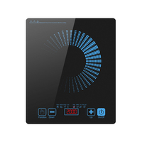 Plaque chauffante électrique à commande tactile de 1500 watts avec fonction de verrouillage enfant cuisinière à induction simple Portable