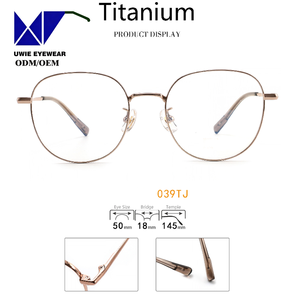 Montatura Ottica Nuovo Design 2026 Misura 50-18-145 |   Stile a Cerchio Completo |   Per Moda e Funzionalità, Vendita Calda |   Marca UWIE Modello UWIE039 Tutto - Product Image 2