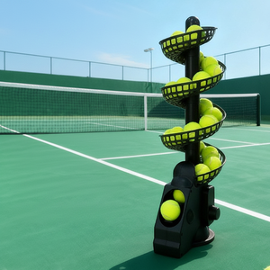 Máquina Lanzapelotas Profesional con Control Remoto, Equipo de Entrenamiento Portátil para <span class=keywords><strong>Tenis</strong></span>, Modelo TS-02 - Product Image 1